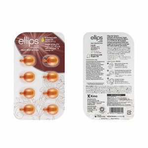 Vitamins Ellips Hair Vitality Thermoprotective Tablets Argan Oil