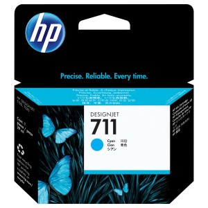 Cartouche d'encre originale HP HP 711 Cyan