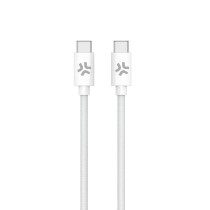 Câble USB-C Celly USBCUSBCCOTTWH Blanc 1,5 m