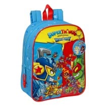 Schulrucksack SuperThings Rescue force Blau 22 x 27 x 10 cm