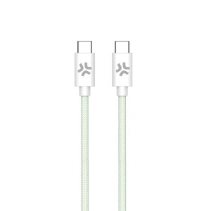 USB-C-Kabel Celly USBCUSBCCOTTGN grün 1,5 m