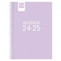 Agenda Finocam COOL Lila 1/8 12 x 16,4 cm 2024-2025