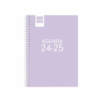 Agenda Finocam COOL Lila 1/8 12 x 16,4 cm 2024-2025