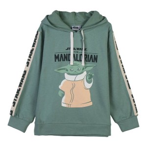 Jungen Sweater mit Kapuze The Mandalorian grün