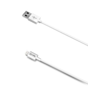 USB auf Lightning Verbindungskabel Celly USBIP52M 2 m Weiß