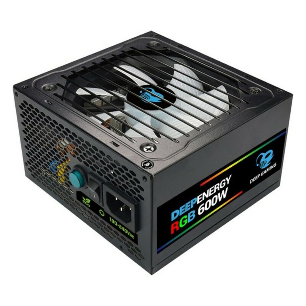 Bloc d’Alimentation CoolBox DeepEnergy RGB600 ATX 600 W 80 Plus Bronze RGB