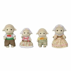 Set of Dolls Sylvanian Families The Sheep Family	