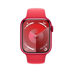 Bracelet à montre Watch S9 Apple MRYG3QL/A Rouge 45 mm