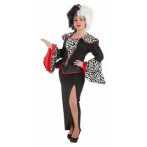 Verkleidung für Erwachsene Cruella de Vil M/L (3 Stücke)