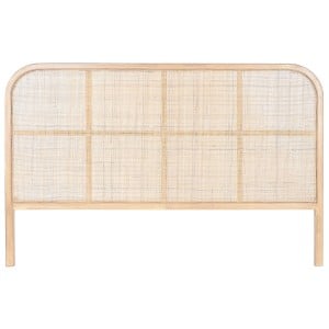 Kopfende des Betts Home ESPRIT natürlich Kautschukholz 180 x 3,5 x 120 cm