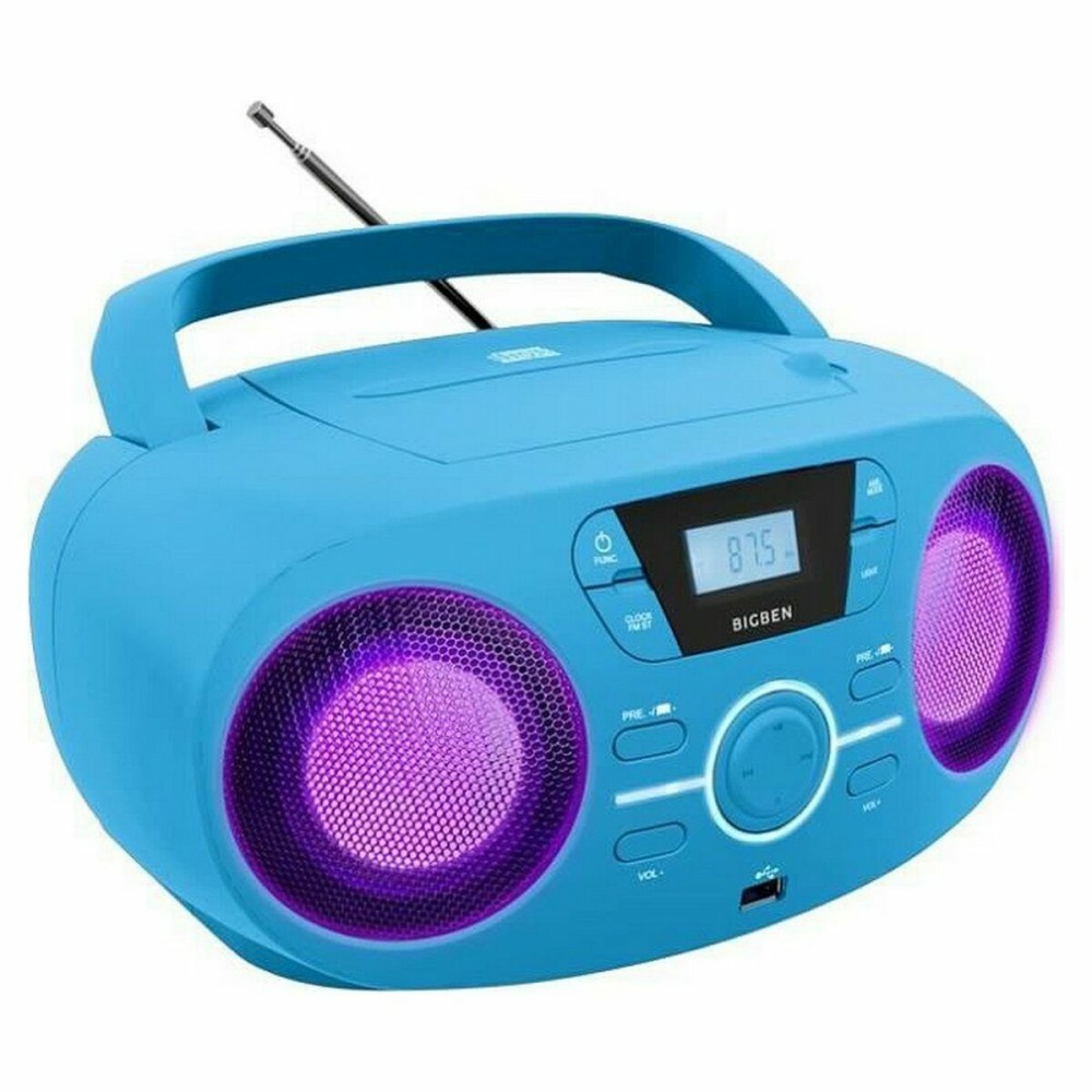 Radio mit CD-Laufwerk Bigben CD61BLUSB Blau