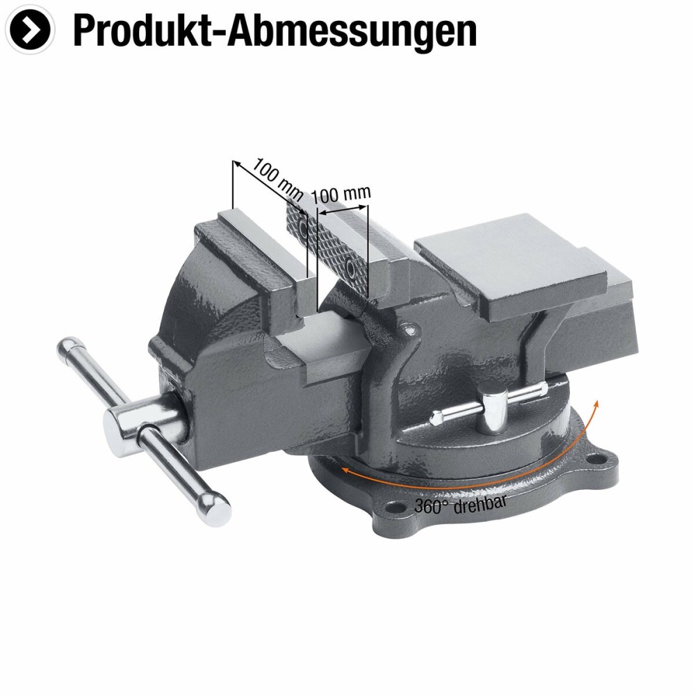 Etau d'établi de charpentier Meister 100 mm