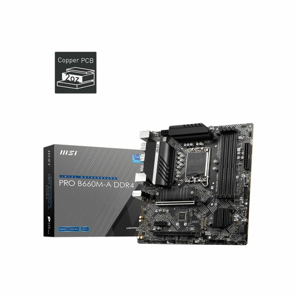 Carte Mère MSI PRO H610M-G DDR4 LGA1700