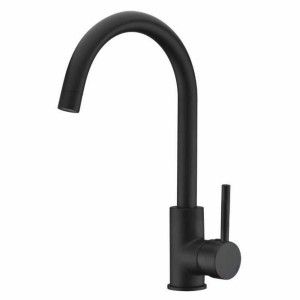 Mitigeur Rousseau 4060411 Noir Acier inoxydable Laiton