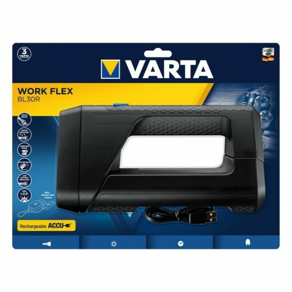 Lampe Torche Varta Work Flex 600 lm Noir