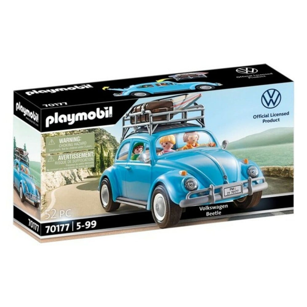 Playset Volkswagen Beetle Playmobil 70177 52 Pièces 4 Unités