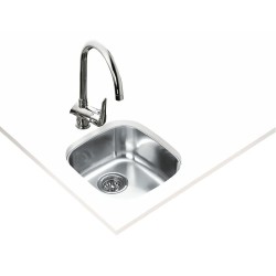 Sink with One Basin Teka BE3437 Silver