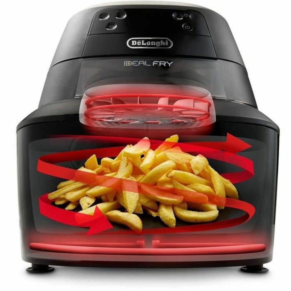 Friteuse à Air DeLonghi Noir 1400 W 1,25 kg