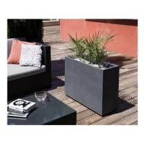 Plant pot EDA Anthracite Plastic