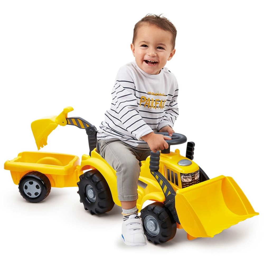 Tricycle Ecoiffier Carrier Yellow Tractor