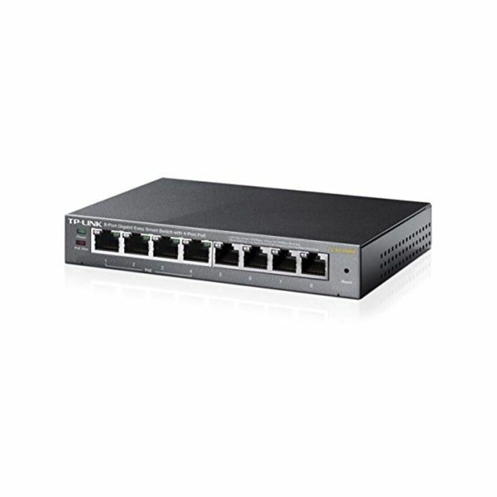 Commutateur Réseau de Bureau TP-Link NSWSSO0207 TL-SG108PE 8xGB 4xGB PoE