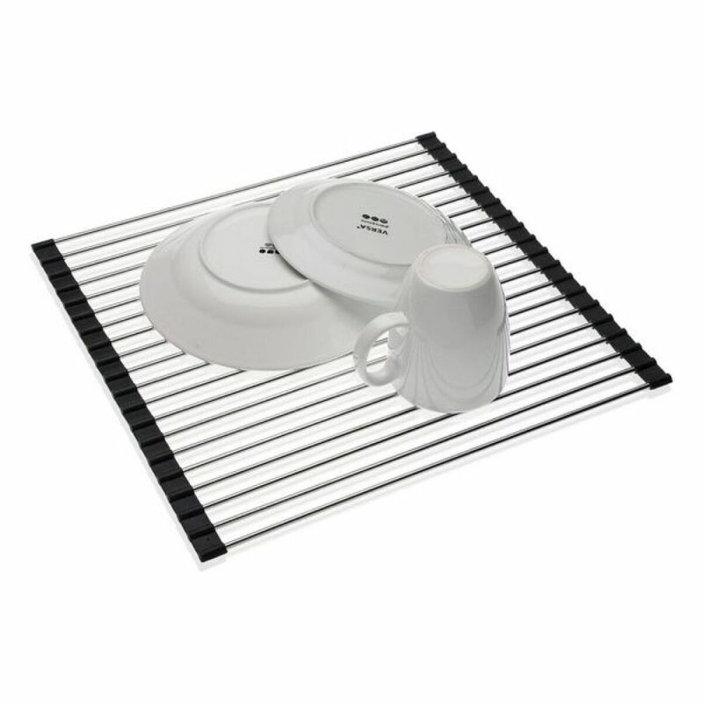 Égouttoir pour Évier Versa Eloy Acier Aluminium Silicone (32 x 0,04 x 44 cm)