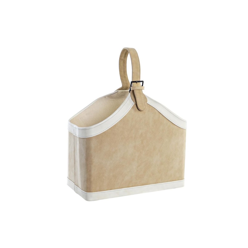 Porte-revues DKD Home Decor Camel Crème Polyuréthane (40 x 19 x 50 cm)