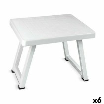 Petite Table d'Appoint Confortime Pliable Plastique 51 x 40 x 40 cm (6 Unités)