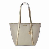 Sac-à-main Femme Michael Kors PRATT Doré 29 x 28 x 12 cm