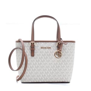 Damen Handtasche Michael Kors 35T9GTVT0B-VANILLA Beige 25 x 18 x 10 cm