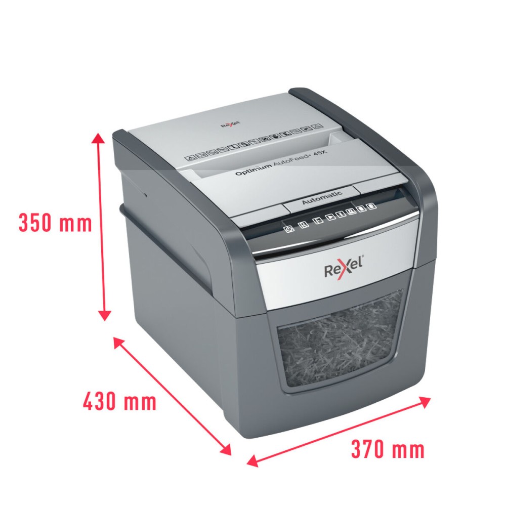 Paper Shredder Rexel Optimum AutoFeed 45X 20 L