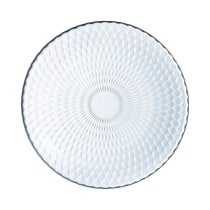 Flacher Teller Luminarc Pampille Clear Durchsichtig Glas 25 cm (24 Stück)