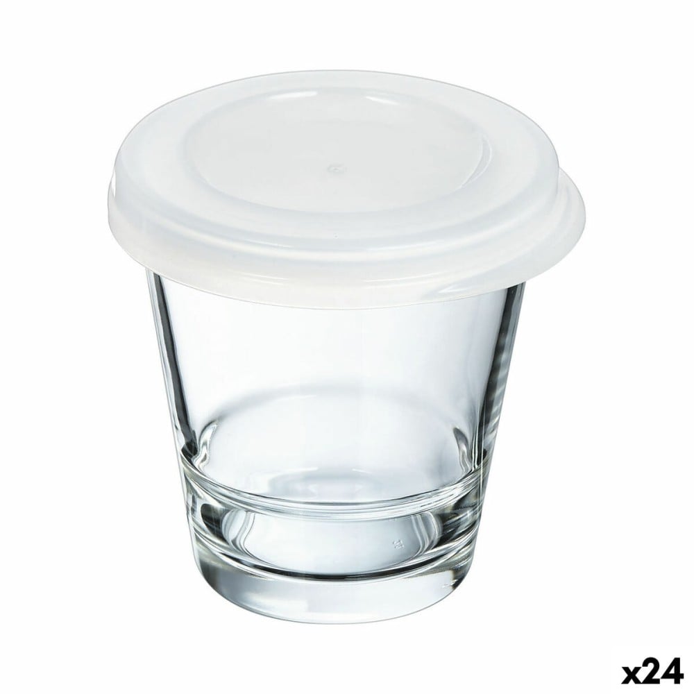 Glas mit Deckel Arcoroc So Urban Durchsichtig Glas 260 ml (24 Stück)