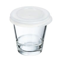 Glass with Lid Arcoroc So Urban Transparent Glass 260 ml (24 Units)