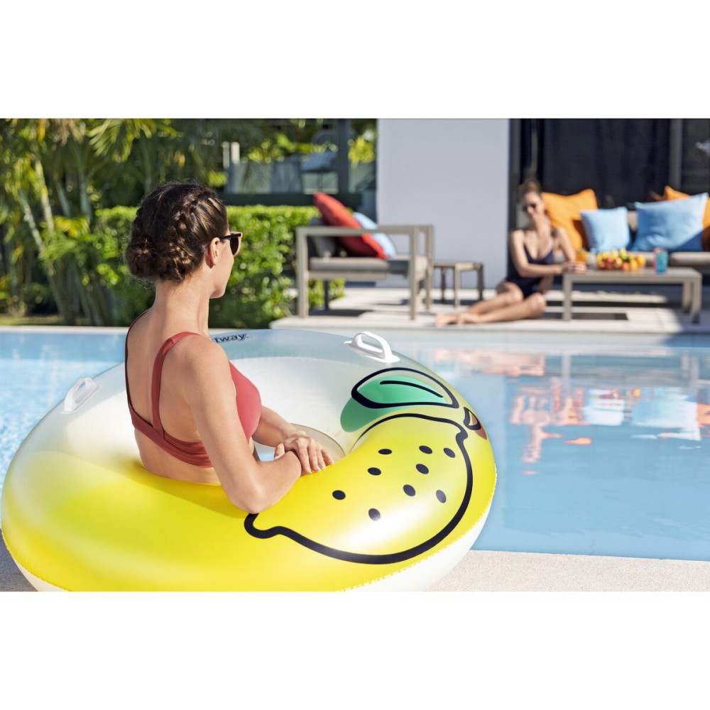 Bestway Inflatable Float with Handles Jungle D114 cm +12 Years Beach Pool 36448