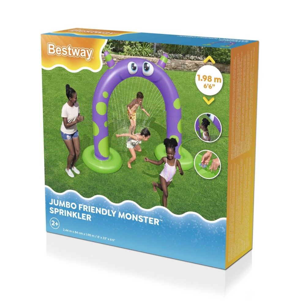 Bestway Jumbo Inflatable Monster Sprinkler 244x84x198 cm +2 Years Garden 52640