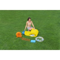 Bestway Aufblasbare Wasserpark 435x286x267cm + 5 Jahre Garten 53478