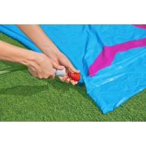 Bestway Piste de Glisse avec Gonflables Animaux Llama 488x138 cm +3 Ans Jardin 52320