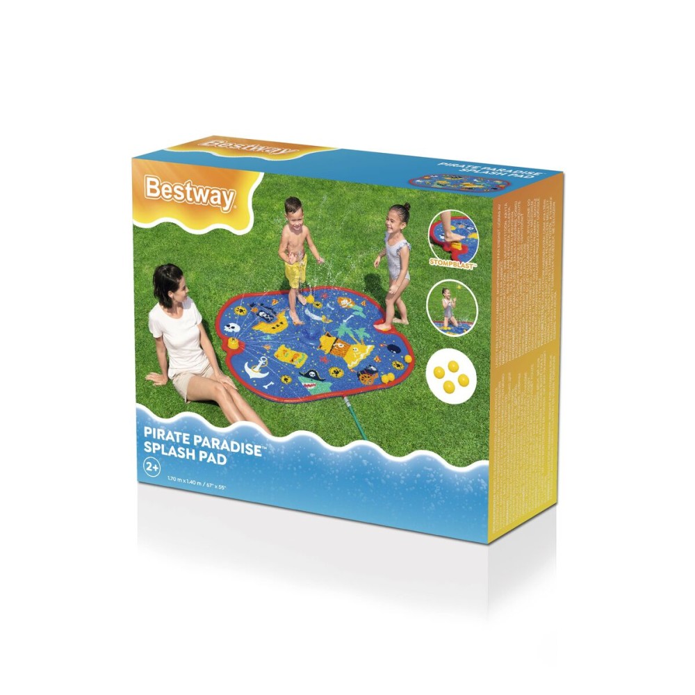 Bestway Aufblasbarer Piratenregner 170x140 cm +2 Jahre Garten 52725