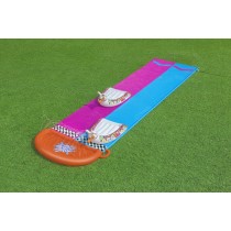 Bestway Piste de Glisse avec Gonflables Animaux Llama 488x138 cm +3 Ans Jardin 52320