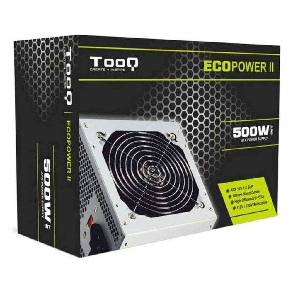 Bloc d’Alimentation TooQ TQEP-500S-INT ATX 500W ATX 500 W RoHS