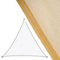 Shade Sails Vela sombreo Beige 5 x 5 m 500 x 500 x 0,5 cm Awning