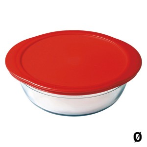 Boîte à lunch Ô Cuisine Rouge Verre Borosilicaté