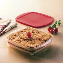 Hermetic Lunch Box Ô Cuisine Transparent Borosilicate Glass