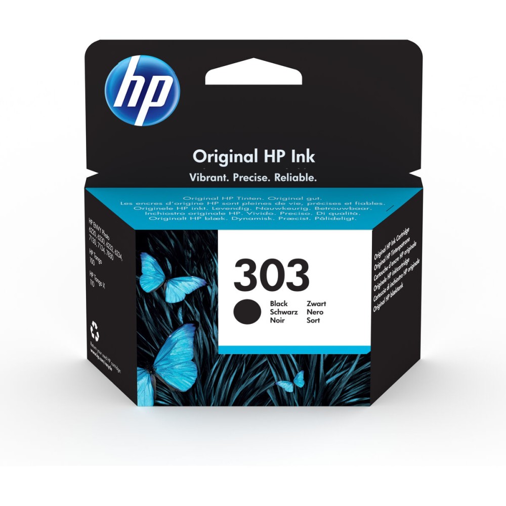 Original Ink Cartridge HP T6N02AE Black