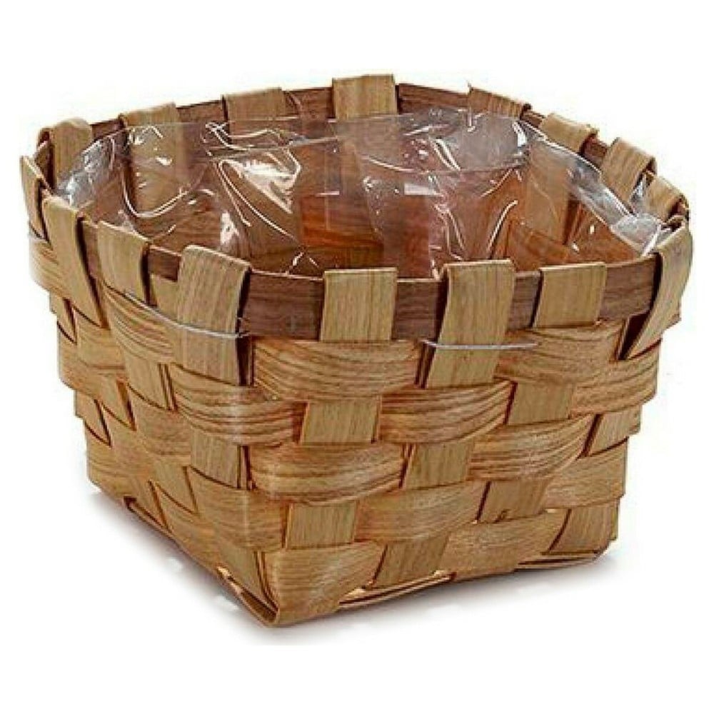 Plant pot Ibergarden Brown Cane 18 x 9,5 x 18 cm