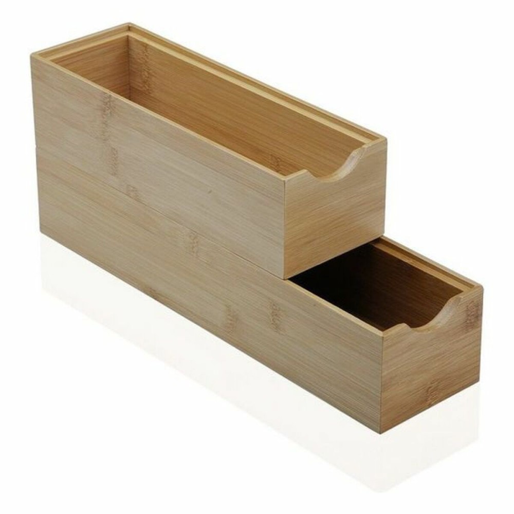 Boîte Multiusage Versa Bambou (7,8 x 6,4 x 23 cm)