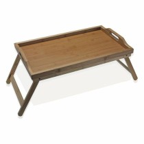 Klapptablett für das Bett Versa Holz Bambus (30 x 23 x 50 cm)