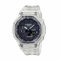 Uhr Sportlich Casio GA-2100SKE-7AER Durchsichtig