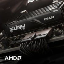 Mémoire RAM Kingston Fury Beast CL17 8 GB DDR4 3600 MHz